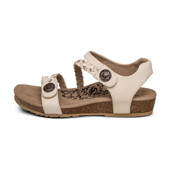 jillian_braided_quarter_strap_sandal_3-9.webp Hot Aetrex Jillian Braided Quarter Strap Sandal