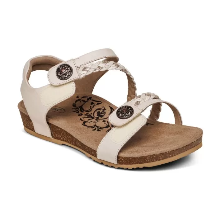 jillian_braided_quarter_strap_sandal_6-9.webp Hot Aetrex Jillian Braided Quarter Strap Sandal