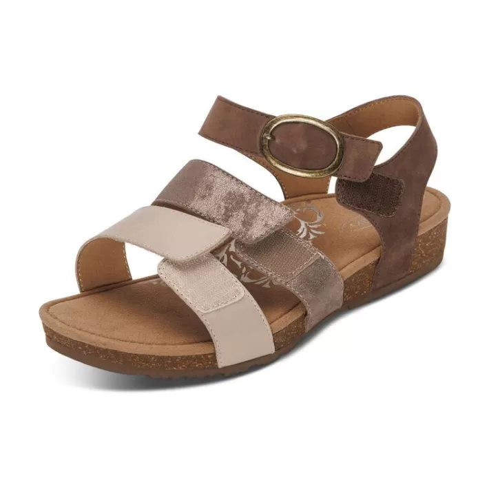 lilly_adjustable_quarter_strap_sandal_6.webp Best Sale Aetrex Lilly Adjustable Quarter Strap Sandal