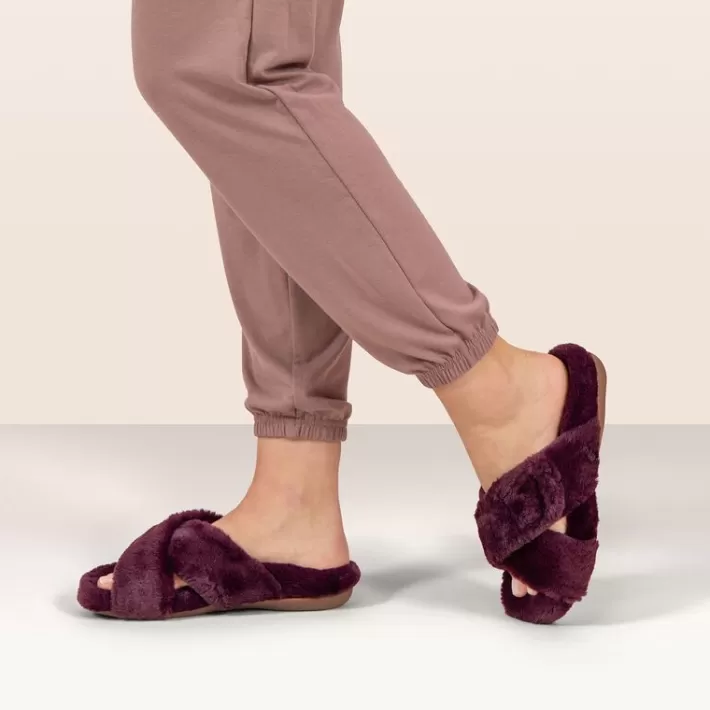 penelope_adjustable_faux_fur_slippers_7-1.webp Clearance Aetrex Penelope Adjustable Faux Fur Slippers